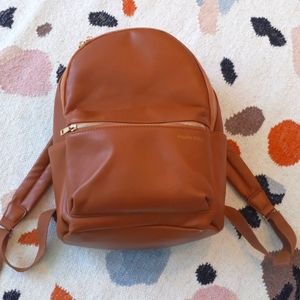 Pleather backpack